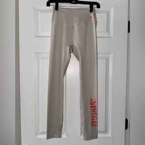 Gymshark Training Graphic Leggings -Light Gray